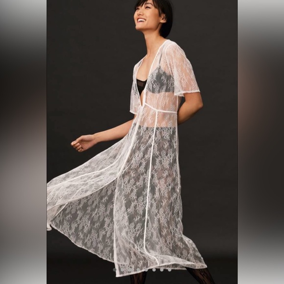 Anthropologie Lace Maxi Dress - Size XL - Picture 6 of 11